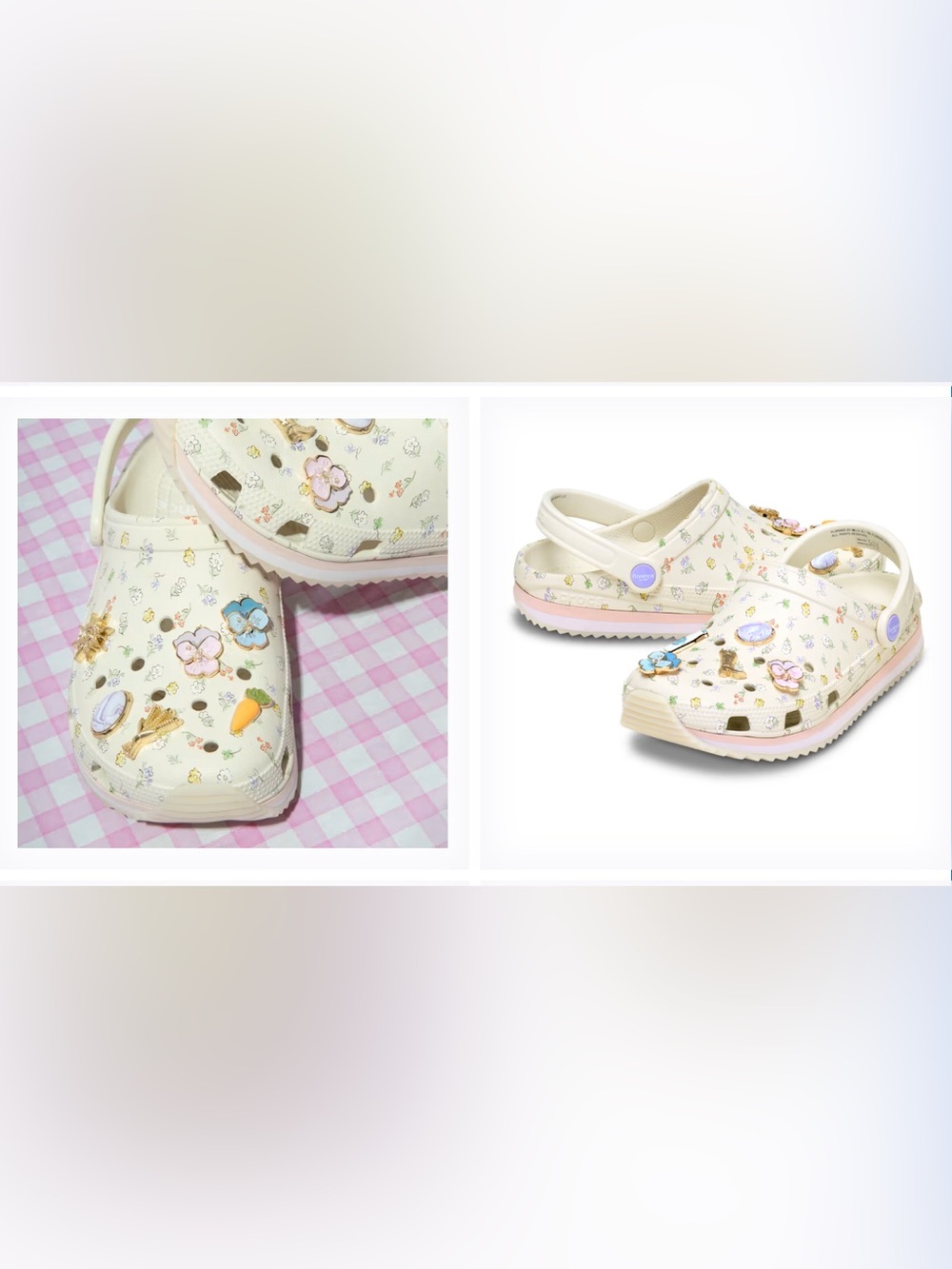Crocs x Florence by Mills Crocband™ Runner with Floral Charms - Picture 4 of 16